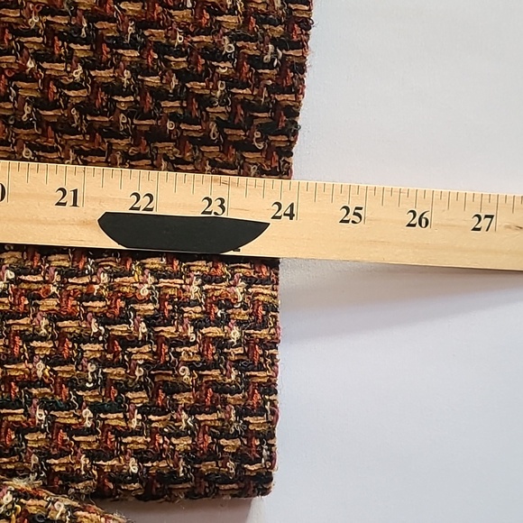 Windridge Cheryl Nash Women's Ginger Tweed Blazer Size 8 - Picture 8 of 10